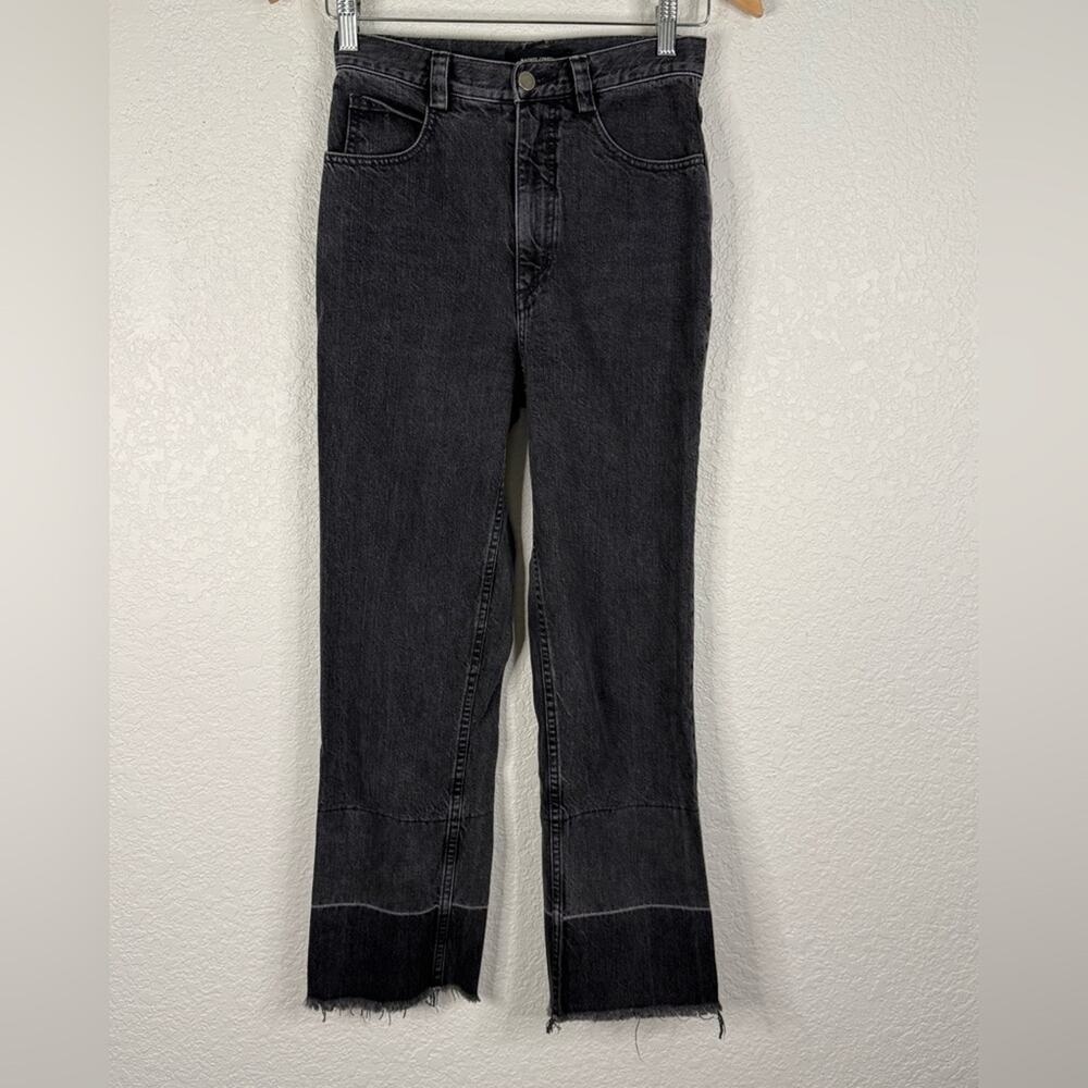Rachel Comey Slim Legion High Rise Jeans in Washed black Casual Date Night